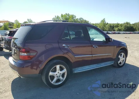 2008 Mercedes-Benz Ml 350 из США, поврежденный, VIN 4JGBB86E78A365152